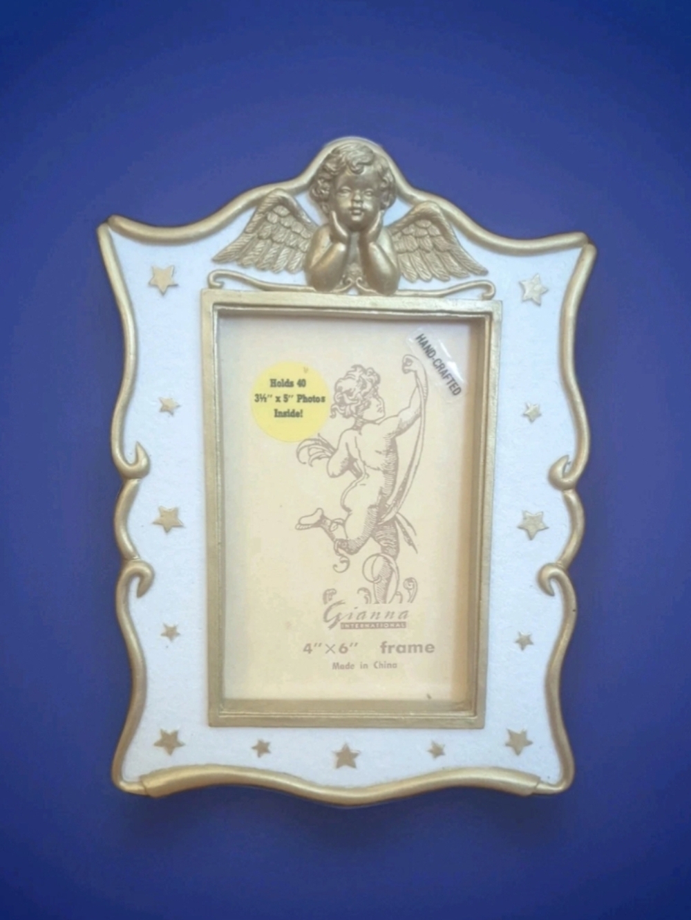 Celestial Cherub Whimsy Whimsigoth Boho Stars Picture Frame 4x6 & Photo Book